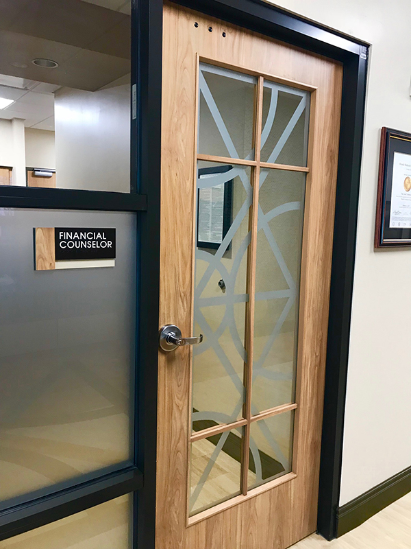 Oviedo Medical Center counselor sign